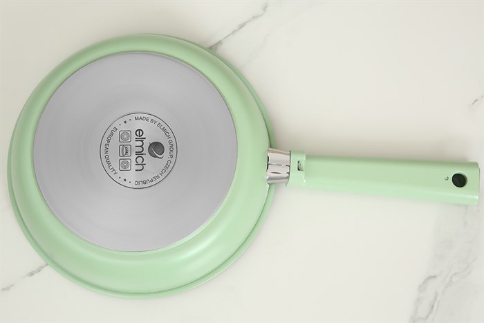 Chảo nhôm chống dính đáy từ 24 cm Elmich Hera II EL-5941GY24 Màu Xanh lá