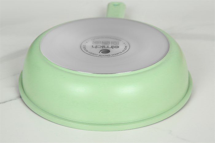 Chảo nhôm chống dính đáy từ 24 cm Elmich Hera II EL-5941GY24 Màu Xanh lá