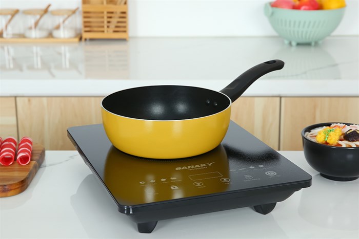 Chảo nhôm sâu chống dính đáy từ 20cm Supor H23110-SJ20