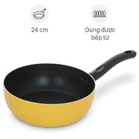 Chảo nhôm sâu chống dính đáy từ 24cm Supor H23110-SJ24