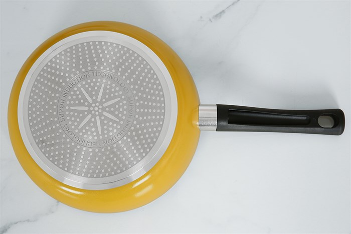 Chảo nhôm sâu chống dính đáy từ 24cm Supor H23110-SJ24 Màu Vàng