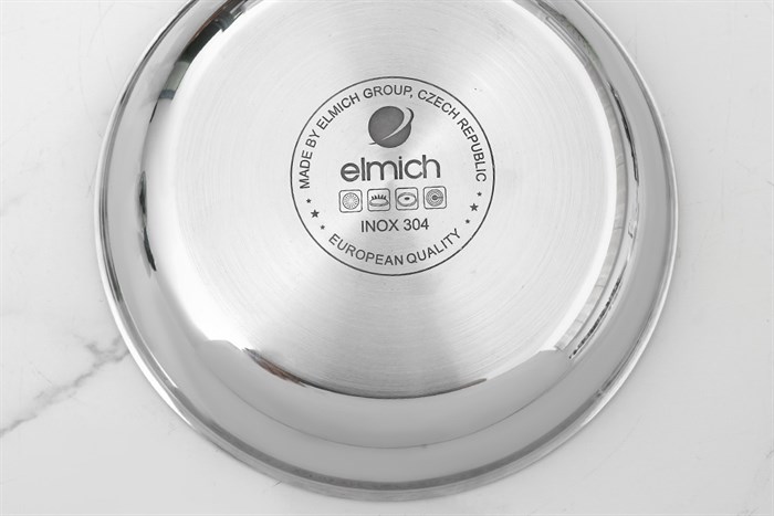 Chảo inox nguyên khối đáy từ 20 cm Elmich Trimax EL-2838IN20 Màu Inox