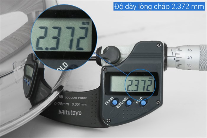 Chảo inox nguyên khối đáy từ 24 cm Elmich Trimax EL-2838IN24 Màu Inox