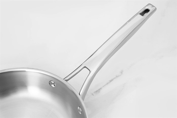 Chảo inox nguyên khối đáy từ 24 cm Elmich Trimax EL-2838IN24 Màu Inox