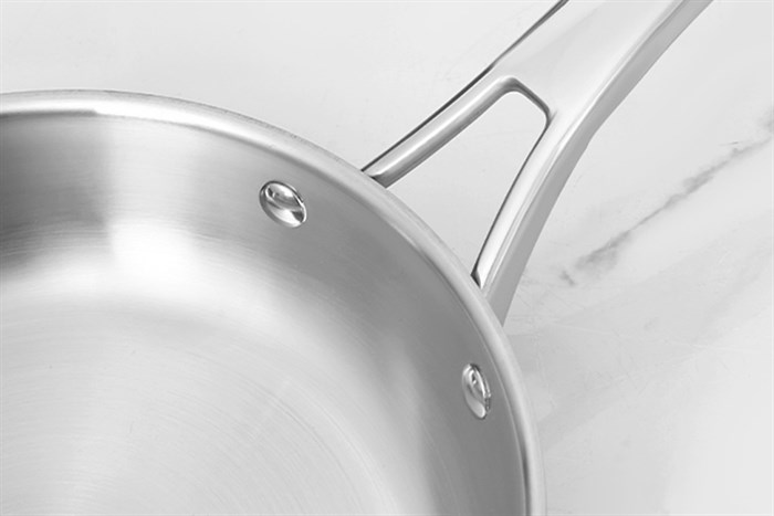 Chảo inox nguyên khối đáy từ 24 cm Elmich Trimax EL-2838IN24 Màu Inox