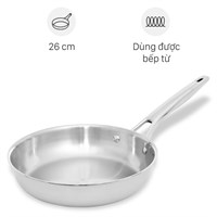 Chảo inox nguyên khối đáy từ 26 cm Elmich Trimax EL-2838IN26