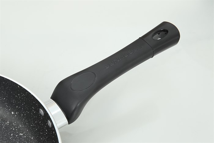 Chảo nhôm chống dính vân đá đáy từ 26 cm Sunhouse SH26G Màu Xanh lá