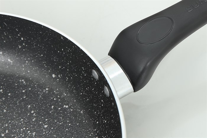 Chảo nhôm chống dính vân đá đáy từ 26 cm Sunhouse SH26G Màu Xanh lá