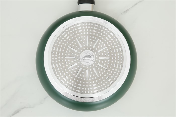 Chảo nhôm chống dính vân đá đáy từ 26 cm Sunhouse SH26G Màu Xanh lá