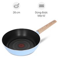Chảo nhôm sâu chống dính đáy từ 26 cm Elmich Nature EL-5947MG26