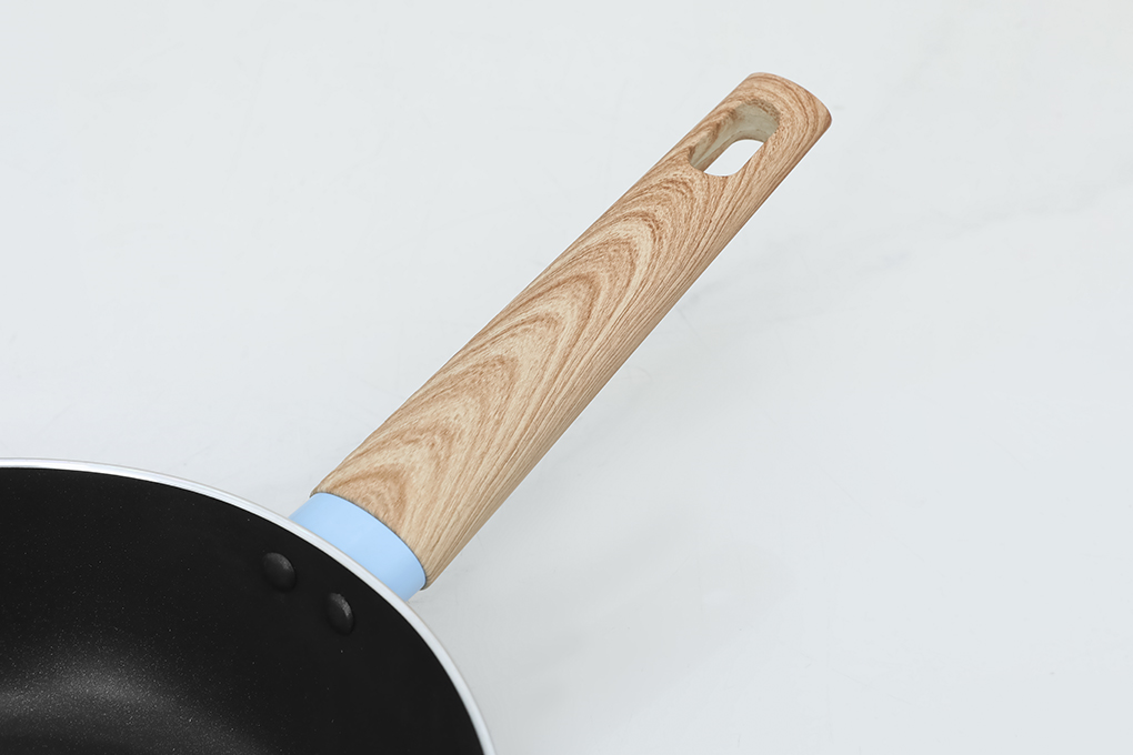 Chảo nhôm sâu chống dính đáy từ 26 cm Elmich Nature EL-5947MG26 Màu Xanh