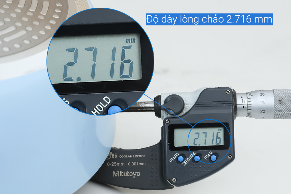 Chảo nhôm sâu chống dính đáy từ 26 cm Elmich Nature EL-5947MG26 Màu Xanh