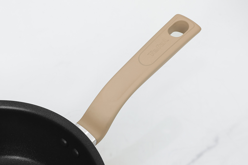 Chảo nhôm sâu chống dính đáy từ nắp kính 22 cm Tefal G1802524 Màu Vàng