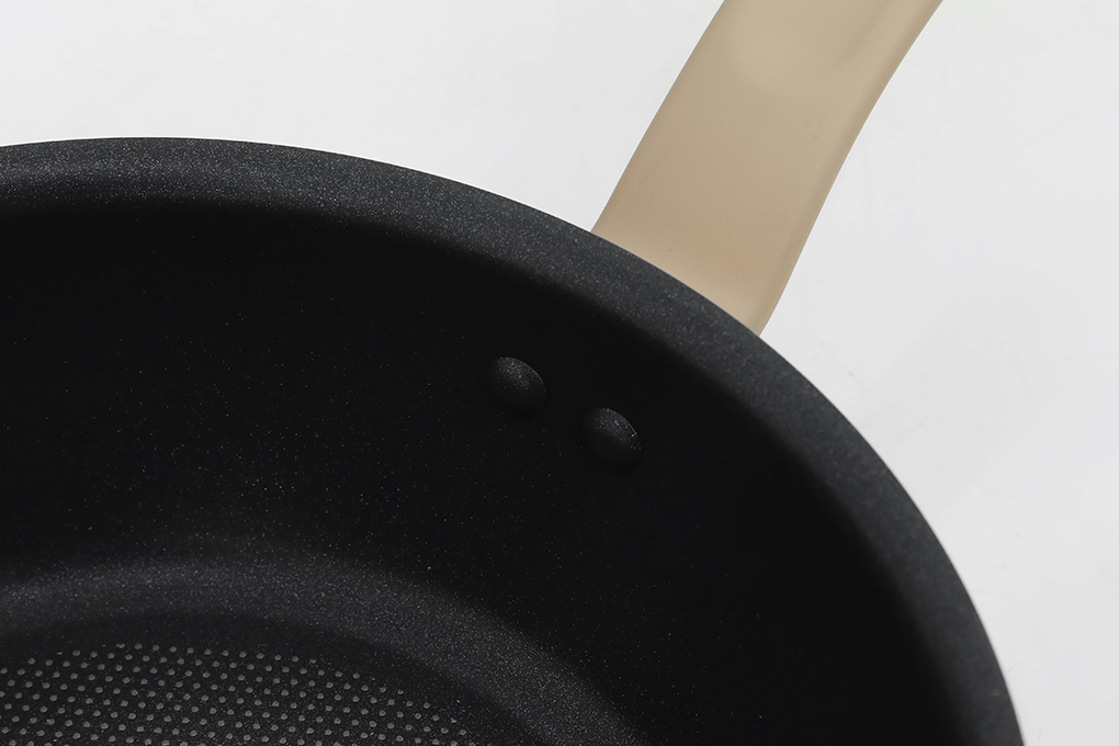 Chảo nhôm sâu chống dính đáy từ nắp kính 22 cm Tefal G1802524 Màu Vàng