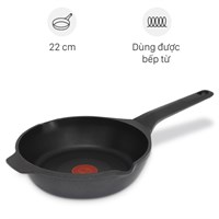 Chảo nhôm sâu chống dính đáy từ 22 cm Tefal Robusto E2490344