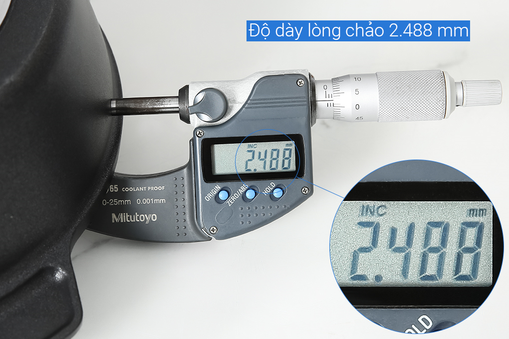 Chảo nhôm sâu chống dính đáy từ 22 cm Tefal Robusto E2490344 Màu Đen