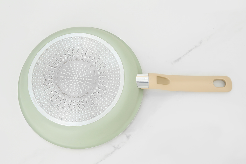 Chảo nhôm chống dính đáy từ 24 cm Tefal So Matcha G1790495 Màu Xanh
