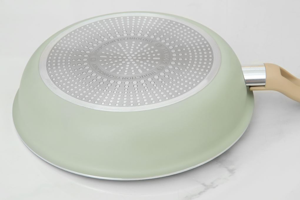 Chảo nhôm chống dính đáy từ 24 cm Tefal So Matcha G1790495 Màu Xanh