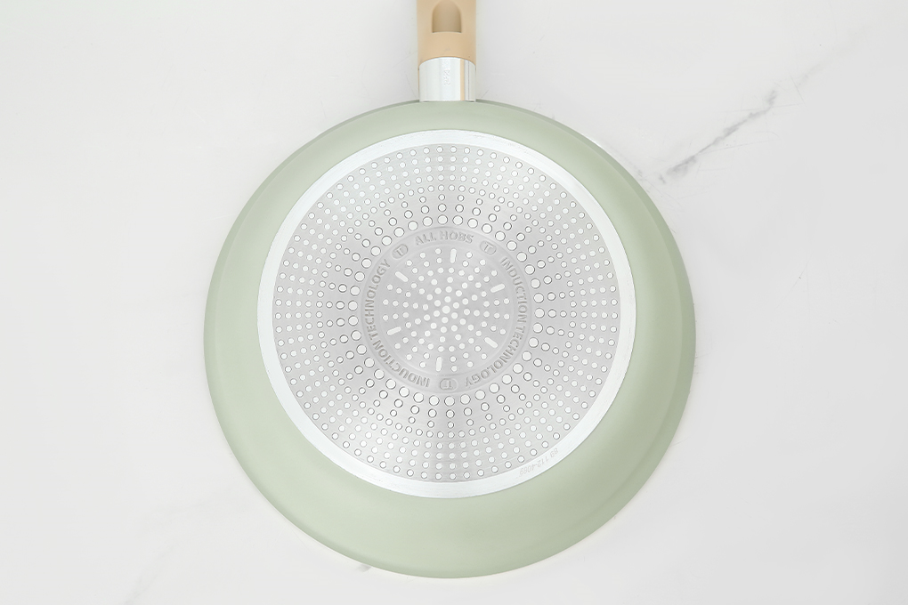 Chảo nhôm chống dính đáy từ 24 cm Tefal So Matcha G1790495 Màu Xanh