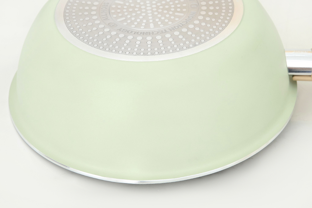 Chảo nhôm sâu chống dính đáy từ 24 cm Tefal So Matcha G1796495 Màu Xanh