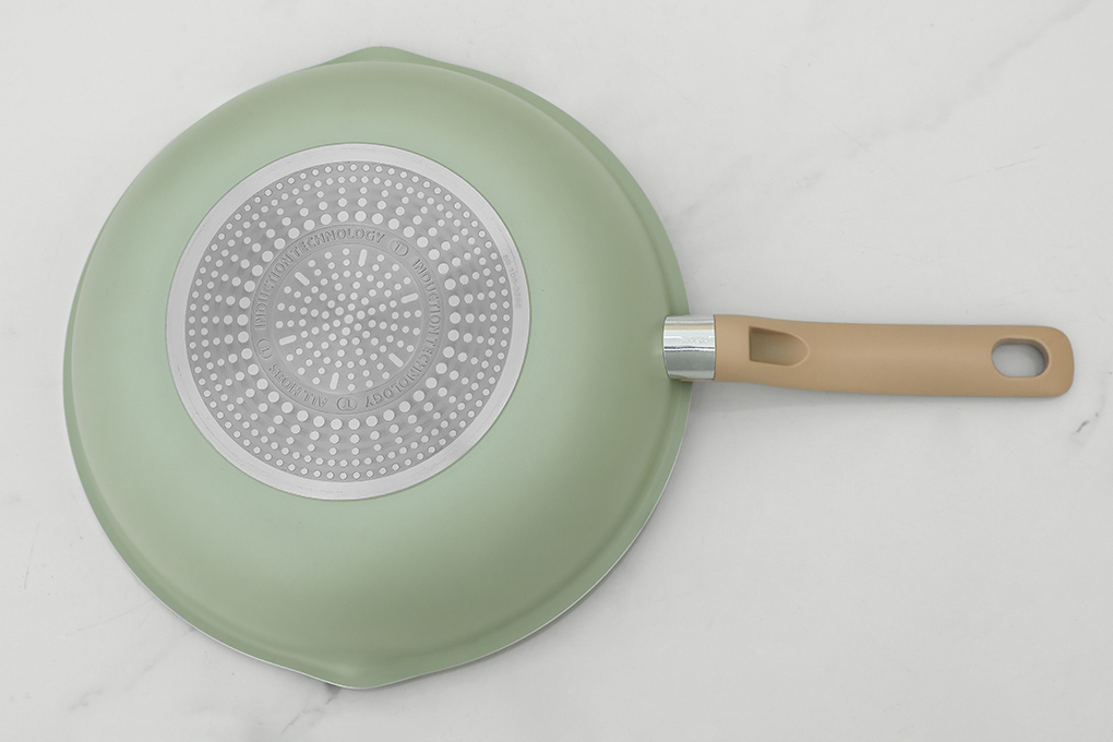 Chảo nhôm sâu chống dính đáy từ 28 cm Tefal So Matcha G1796695 Màu Xanh