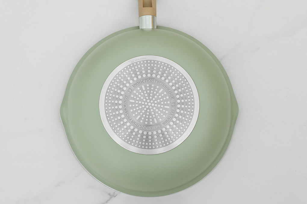 Chảo nhôm sâu chống dính đáy từ 28 cm Tefal So Matcha G1796695 Màu Xanh