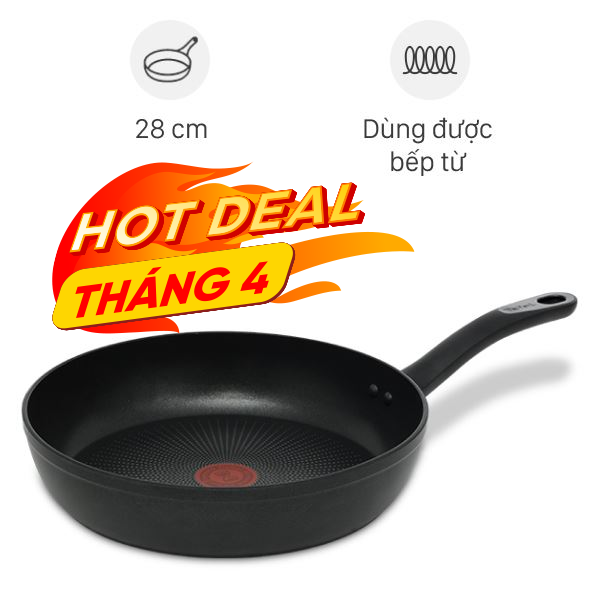 Chảo nhôm chống dính đáy từ Tefal Flavor Force E2770674