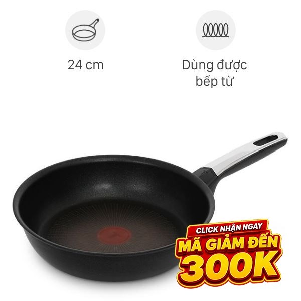 Chảo nhôm chống dính đáy từ Tefal Excellence Fusion G3380402
