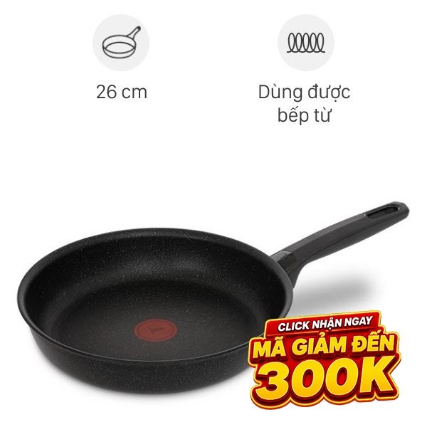 Chảo nhôm chống dính đáy từ Tefal Expertise G3210532