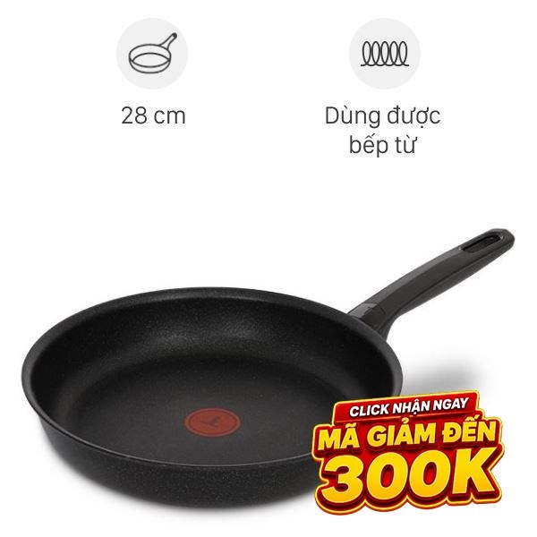 Chảo nhôm chống dính đáy từ Tefal Expertise G3210602