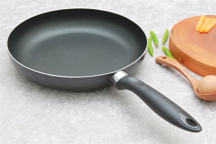 Chảo nhôm chống dính 28 cm Sunhouse CT28 Màu Đen