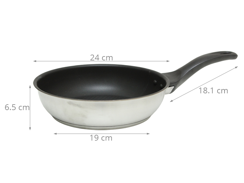 Đường kính 24 cm chiên xào tiện lợi