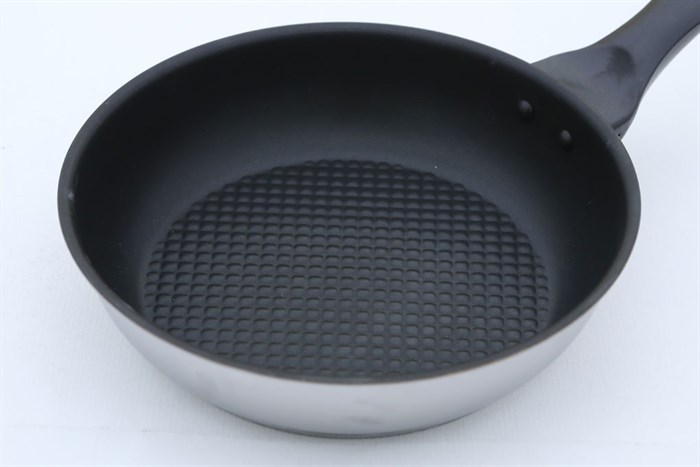 Chảo inox chống dính đáy từ 24 cm Fivestar CKD24-3DI Màu Đen - Xám