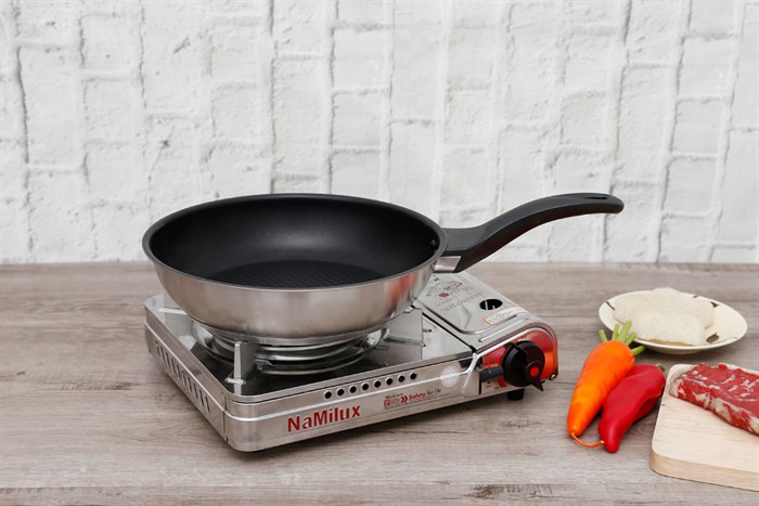Chảo inox chống dính đáy từ 26 cm Fivestar CKD26-3DI
