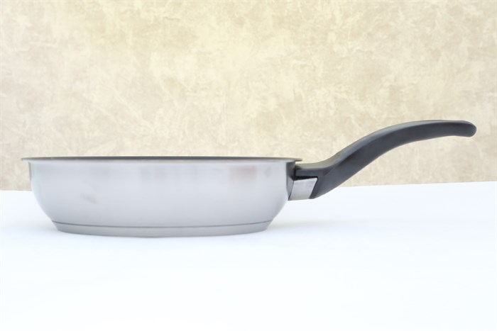 Chảo inox chống dính đáy từ 26 cm Fivestar CKD26-3DI Màu Đen - Xám