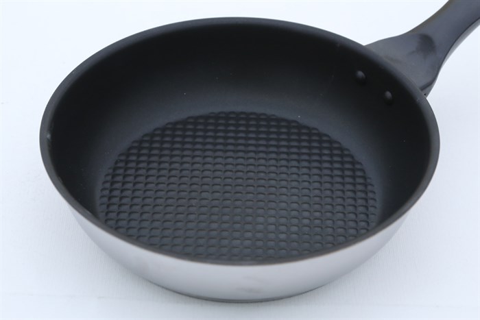 Chảo inox chống dính đáy từ 26 cm Fivestar CKD26-3DI Màu Đen - Xám