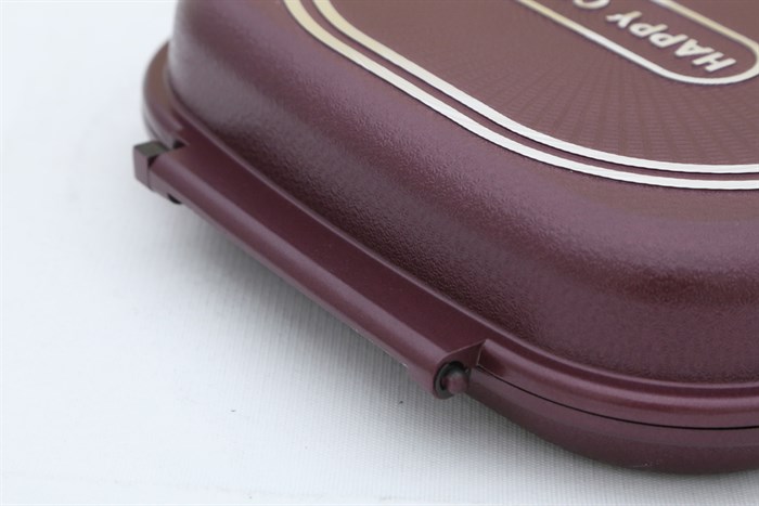 Chảo 2 mặt đa năng Happycook HC-2SCF Màu Hồng