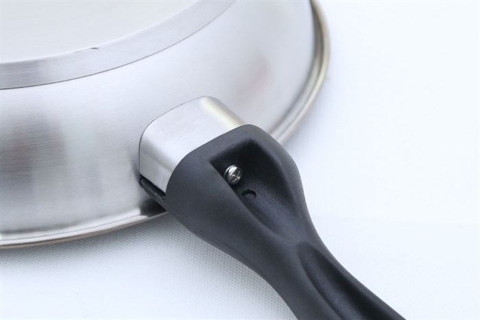 Chảo inox chống dính đáy từ 28 cm Fivestar CKD28-3DI Màu Inox