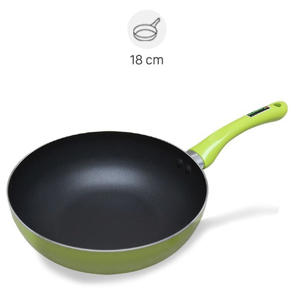 Chảo nhôm chống dính nắp kính Kangaroo KG 919