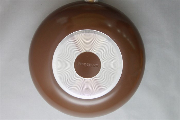Chảo nhôm chống dính 28 cm Kangaroo KG 919M Màu Nâu