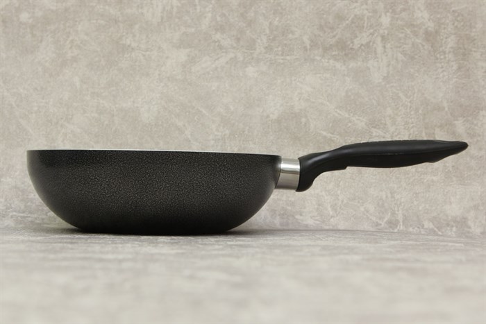 Chảo nhôm sâu chống dính 24 cm Sunhouse SHS24 Màu Đen