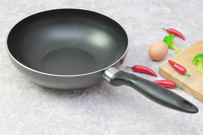 Chảo nhôm sâu chống dính 26 cm Sunhouse SHS26 Màu Đen