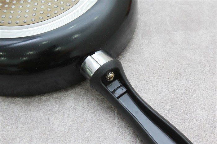 Chảo nhôm chống dính đáy từ 24 cm Sunhouse SHM24 Màu Đen