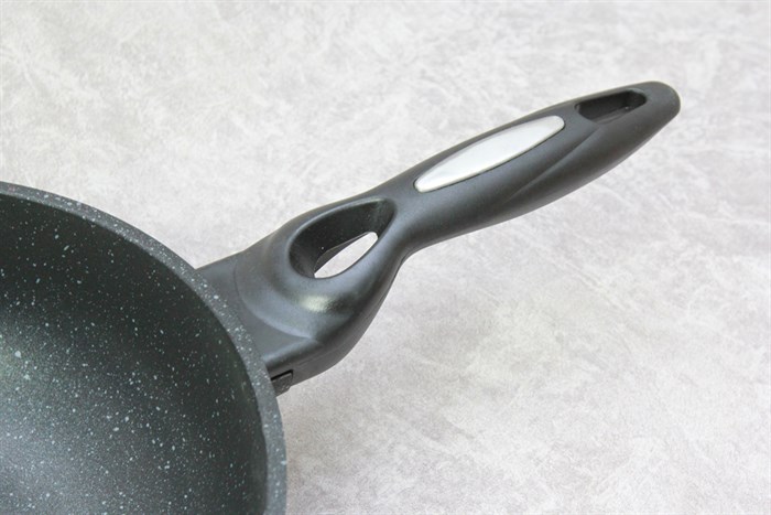 Chảo nhôm sâu chống dính vân đá 26 cm Sunhouse Calistar SBDS-26 Màu Đen