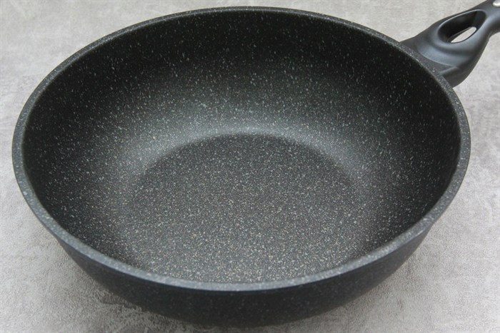 Chảo nhôm sâu chống dính 28 cm Sunhouse Calistar SBDS-28 Màu Đen