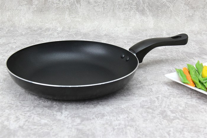 Chảo nhôm chống dính 24 cm Kangaroo KG651 Màu Đen