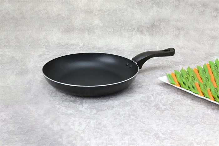 Chảo nhôm chống dính 24 cm Kangaroo KG651 Màu Đen