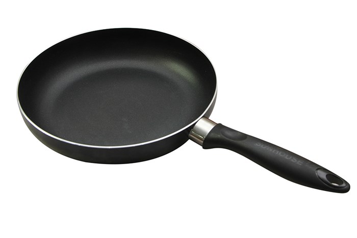 Chảo nhôm chống dính 24 cm Sunhouse CT24 Màu Đen