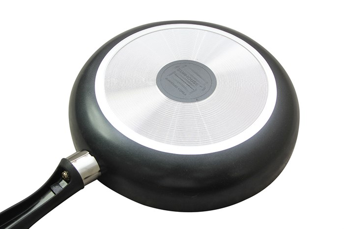 Chảo nhôm chống dính 24 cm Sunhouse CT24 Màu Đen