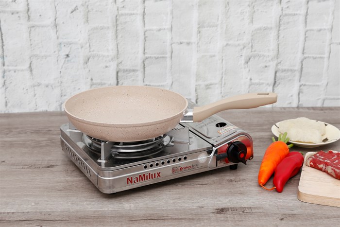 Chảo nhôm chống dính đáy từ 24 cm Happycook Charm CHP-24